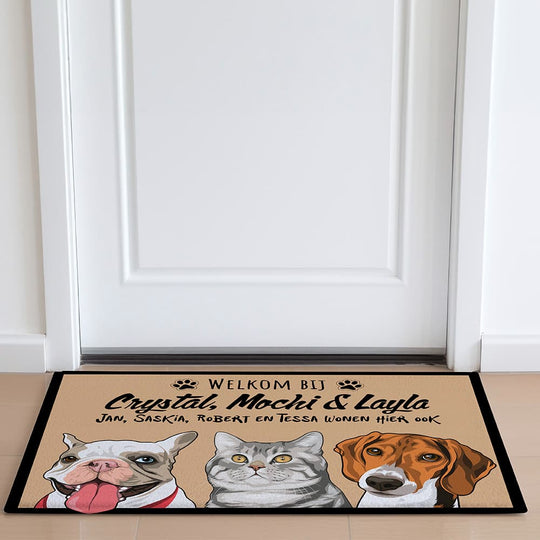 Alfombra de Entrada para Mascotas