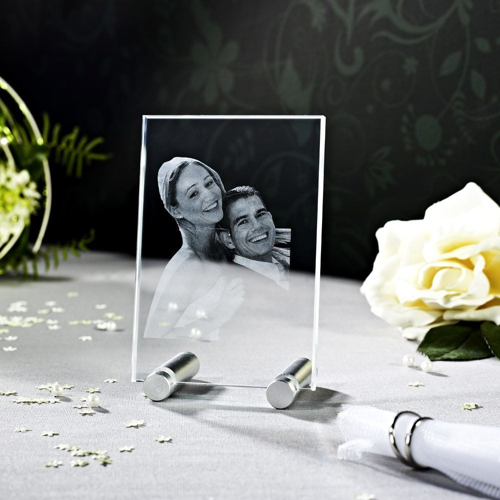 Foto propia en cristal plano 2D